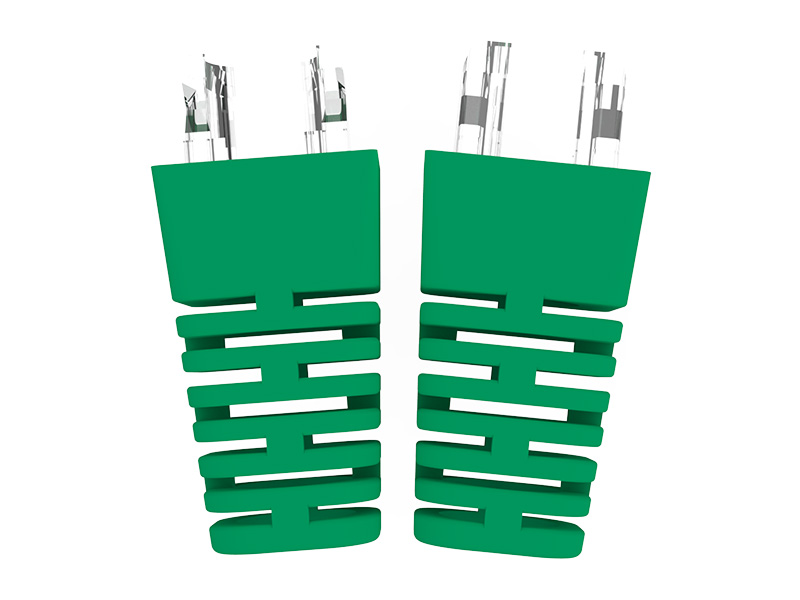 02-107-008 PC+PVC RJ45 Trekontlasting