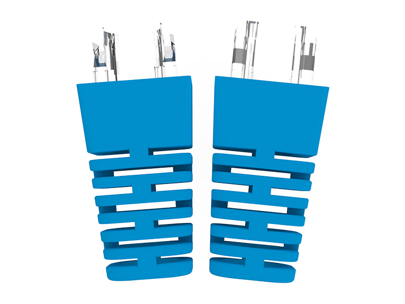 02-107-008 PC+PVC RJ45 Trekontlasting 02-107-008 PC+PVC RJ45 Trekontlasting