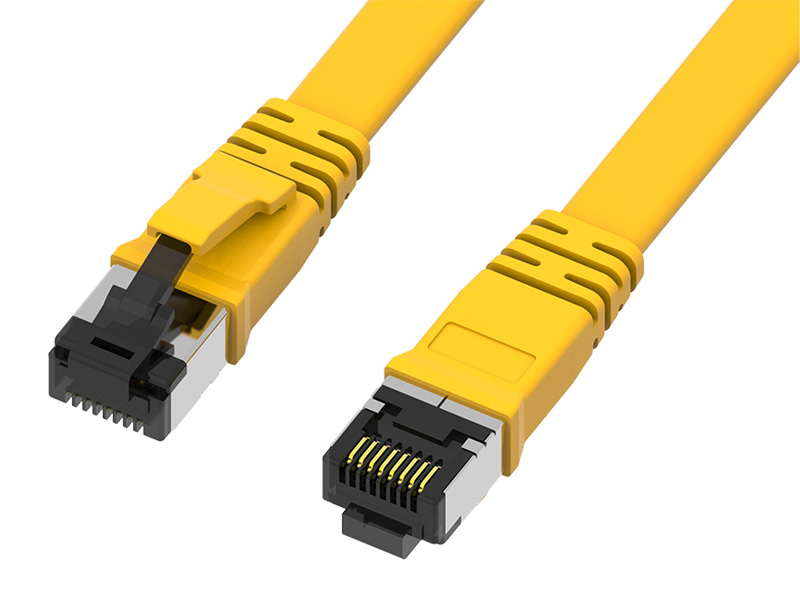 Afgeschermde FTP CAT.5E platte patchkabel