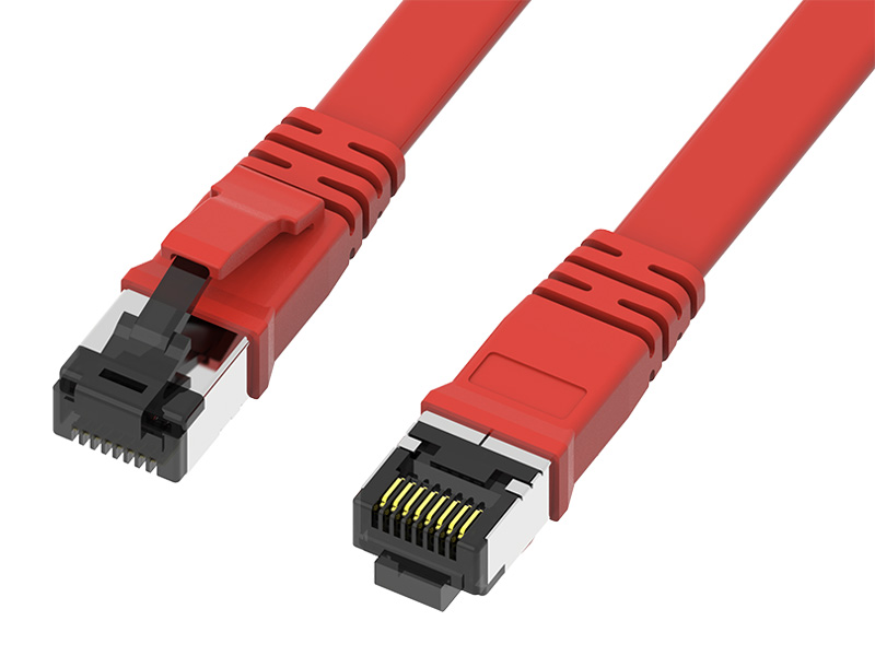 Afgeschermde FTP CAT.6 platte patchkabel